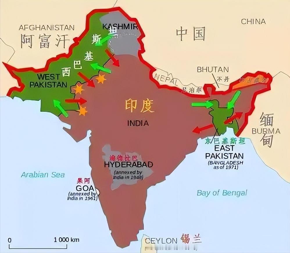 想象一下，有个国家面积400万平方公里，人口逼近20亿，死死卡住全球最要命的海上