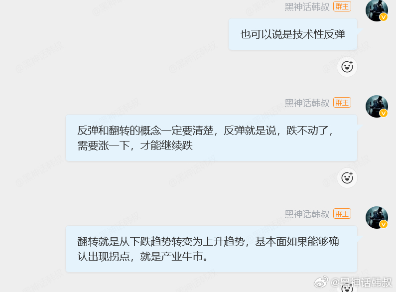 经常看别人说反弹还是翻转的区别是什么，这个概念要搞明白。 