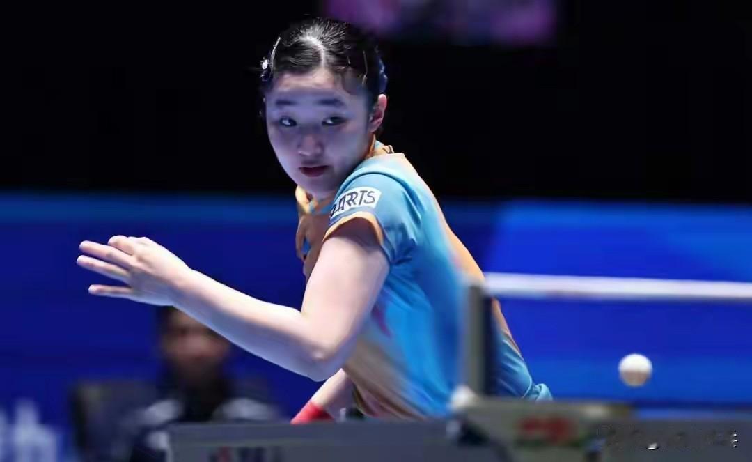 张本美和世界排名第三，值得重视。伦敦世乒赛，当我们看到孙颖莎3比0横扫张本美和的