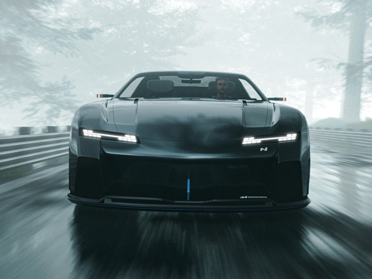 现代N Vision Roadster ​​​