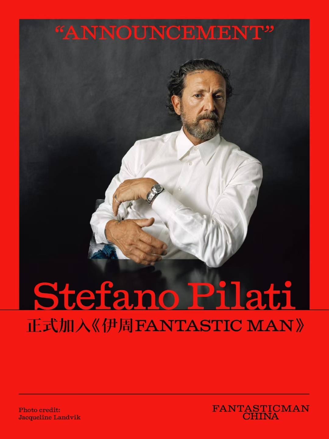Welcome Stefano Pilati as Editor-at-Larg
