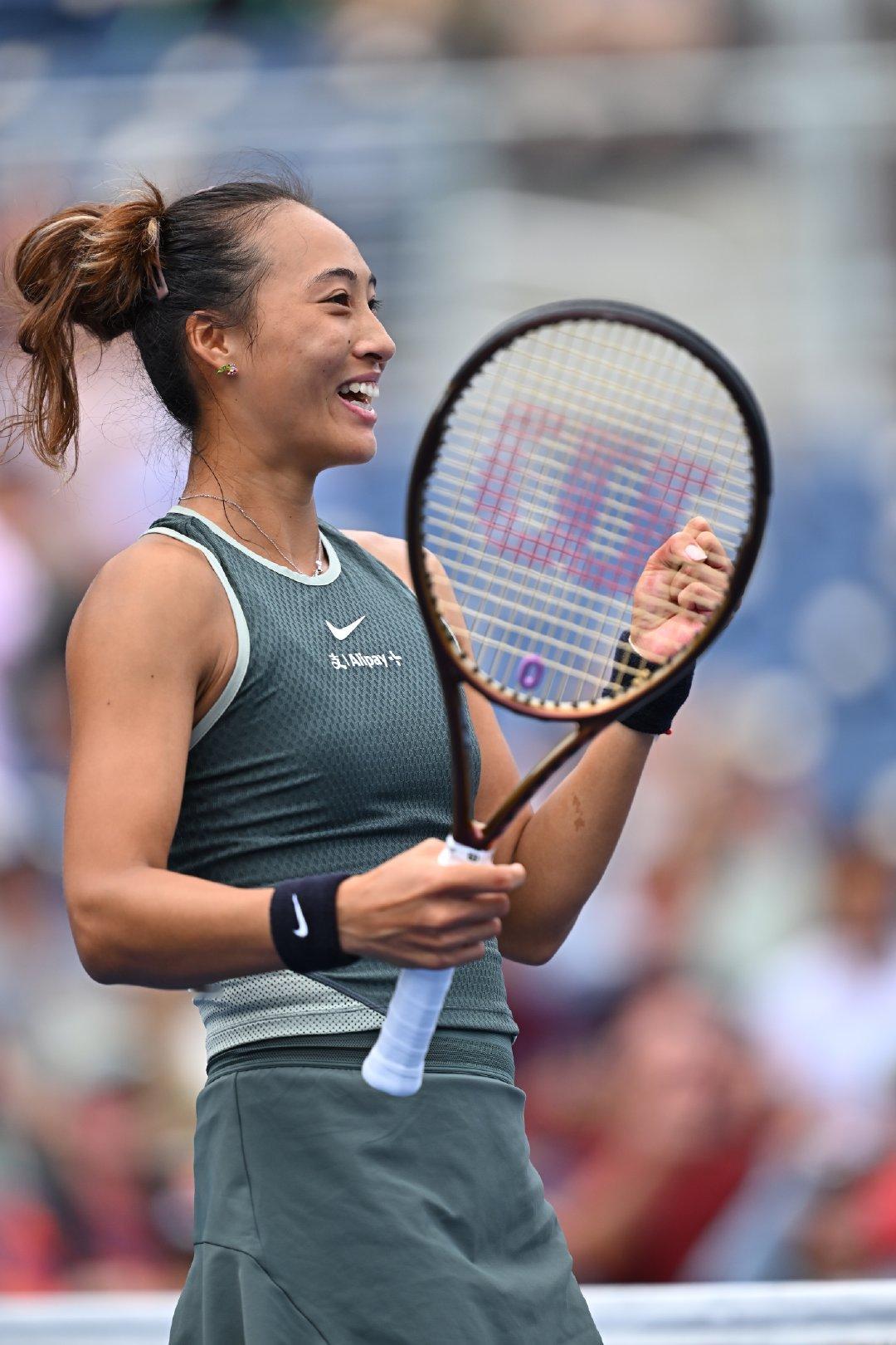 郑钦文晋级美网资格赛决胜轮 ✅2026美网资格赛女单次轮，以 6-1/7-5 战
