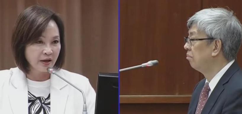 国民党“立法委员”柯志恩针对最近台湾中联油品被验出致癌物的食安事件，指出涉及厂商