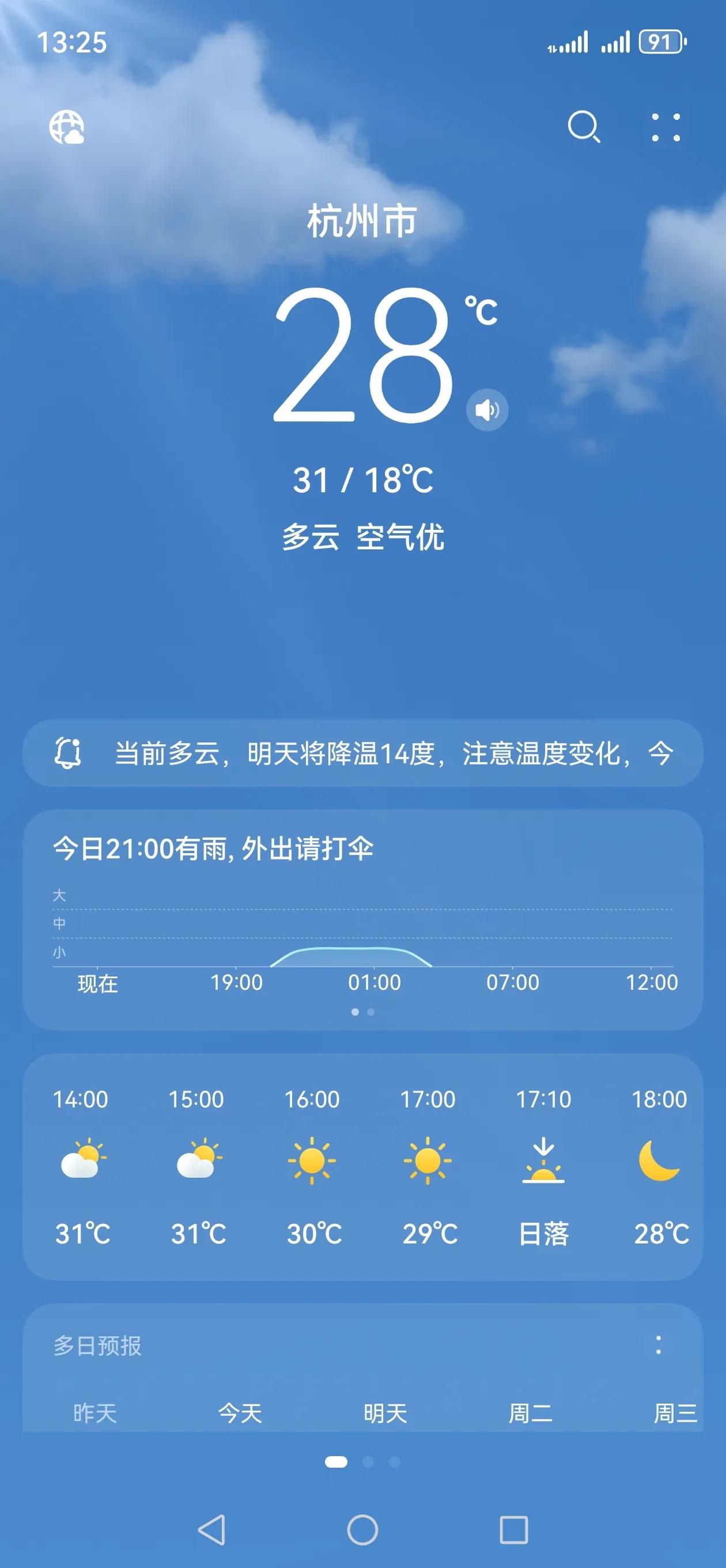 没记错的话现在应该是冬天吧[捂脸]
杭州这是火的忘了过冬天了？夏天衣服打包了好几