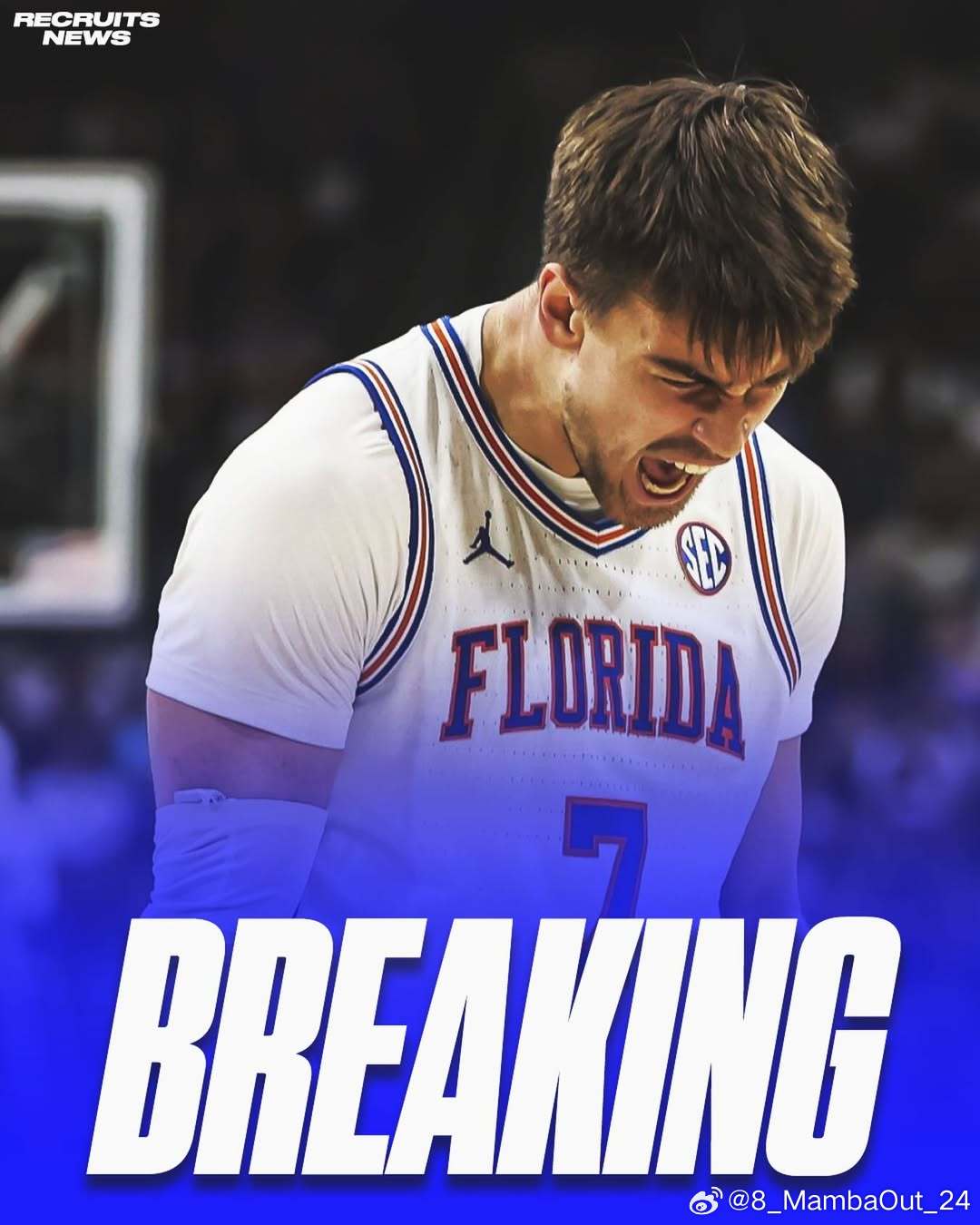 后卫乌尔班·克拉夫扎尔(Urban Klavzar)下赛季将重返佛罗里达大学这位