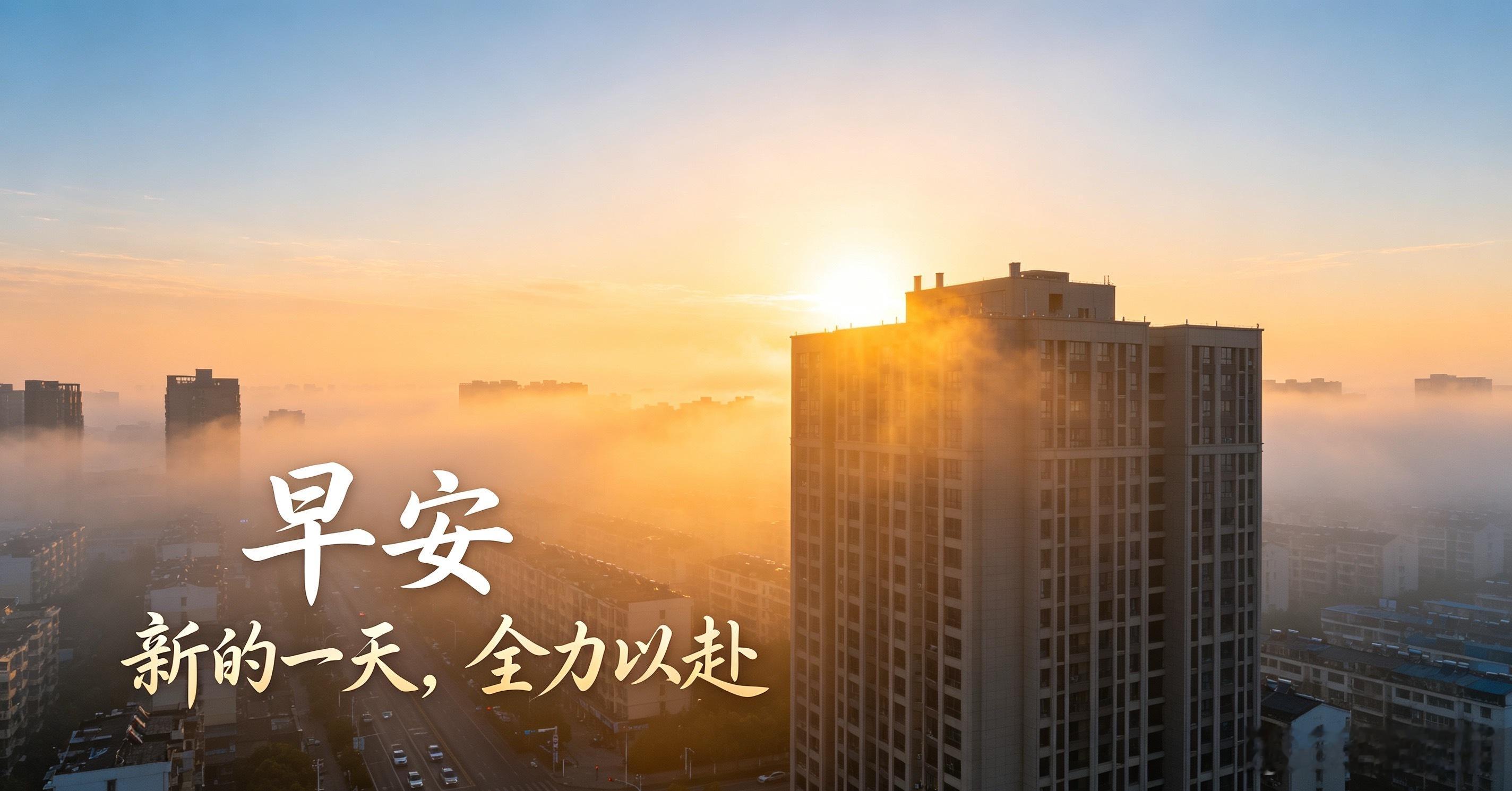 寻美陕西 【早安，长安】晨光破晓，新的机遇随之而来。摒弃内心的迟疑与焦虑，只管埋