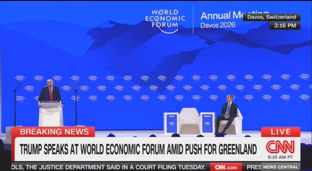 突发新闻——特朗普达沃斯现场表态
 
“我在帮北约的忙。就在几天前我提‘冰岛’那