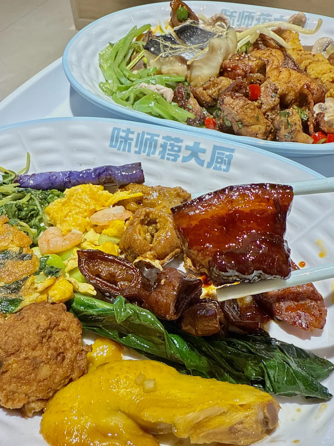 出来就能看到东方明珠！精致上海菜自选餐厅