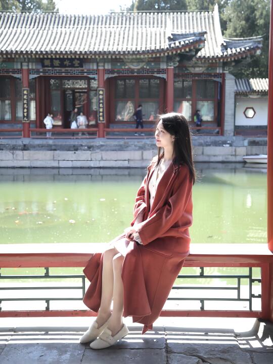 来北海公园看花啦🌸