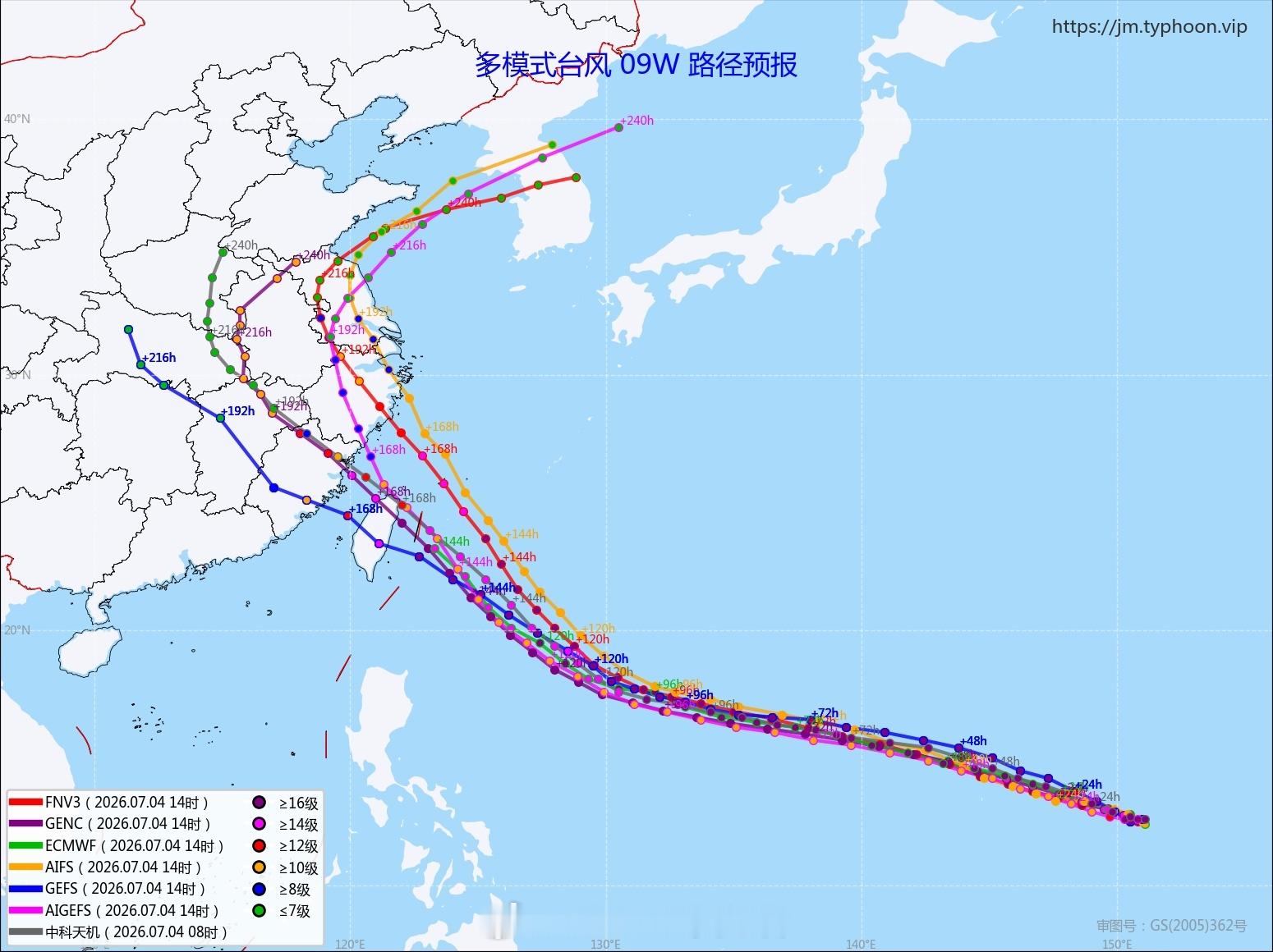 台风巴威 AI——我已倒戈，全部登陆！ 