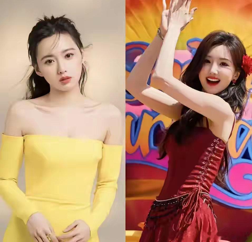 左边江铠同，右边毛晓彤；左边陈翔现女友，右边陈翔前女友；左边年龄35岁，右边年龄