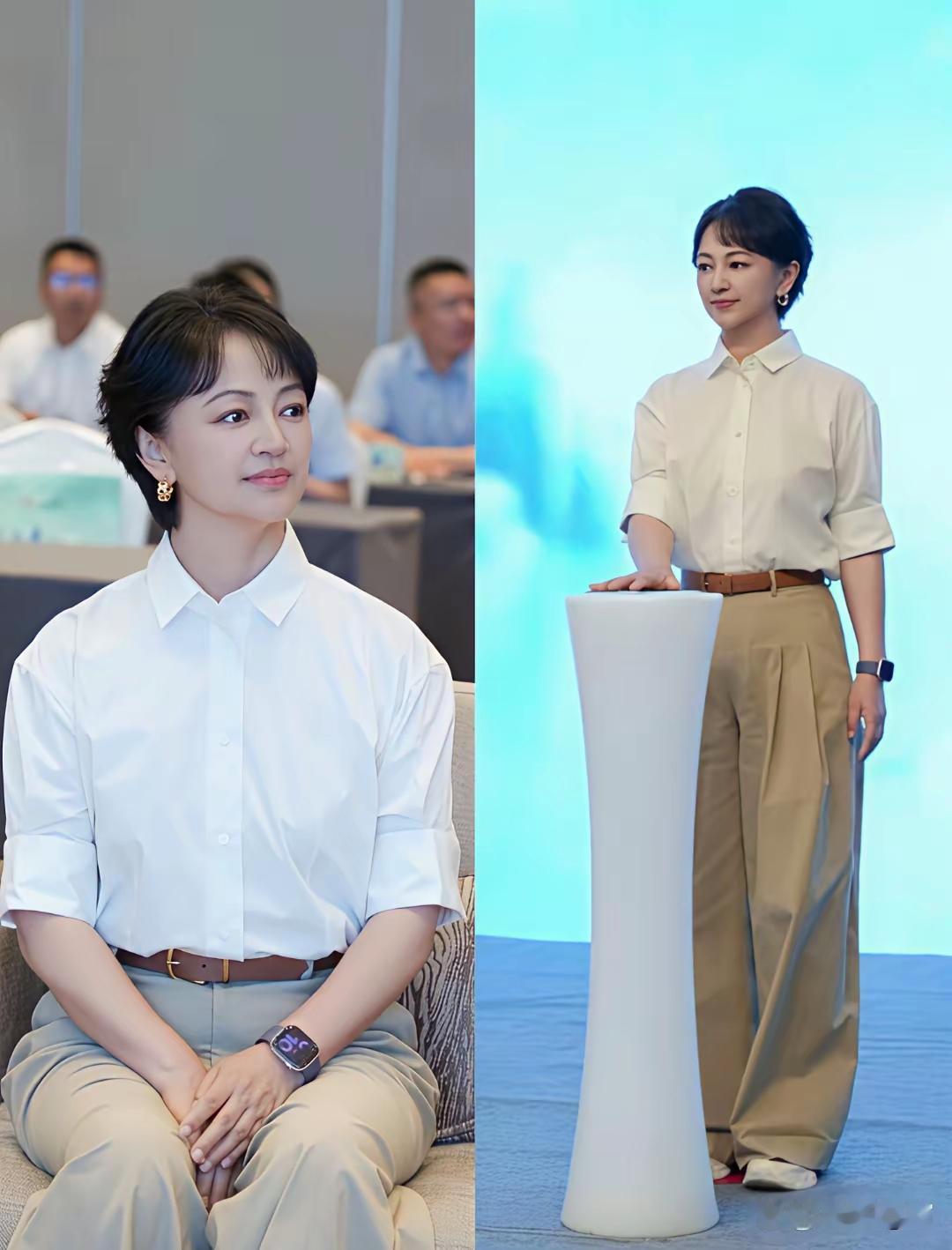 罗海琼
你有没有发觉
女人到了特定年纪
根本不必靠博眼球来彰显好看
清爽干净远胜