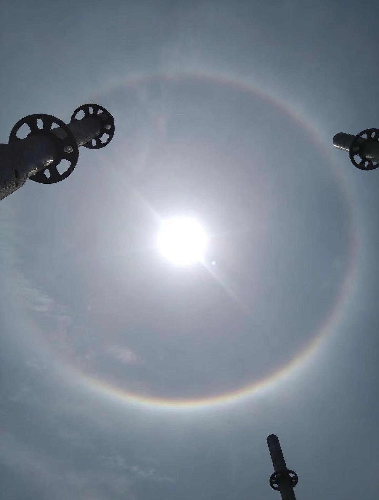 2026年5月10号中午11点30分，重庆渝北天空出现的一暮