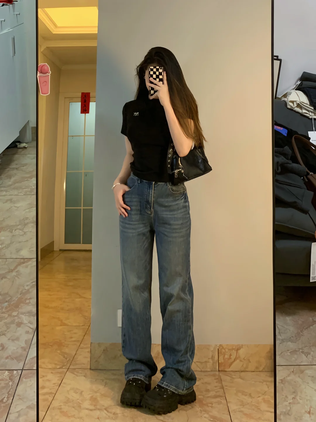 163|115斤拯救微胖肩宽粗手臂正肩T✖️🔟！