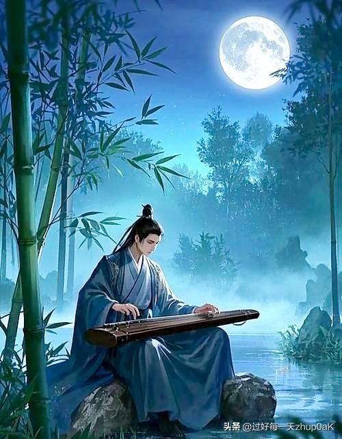 《竹林避暑》
——宋·戴炳
自抱桃笙过竹林，
浓阴一片直千金。
清眠尽晚无人唤，