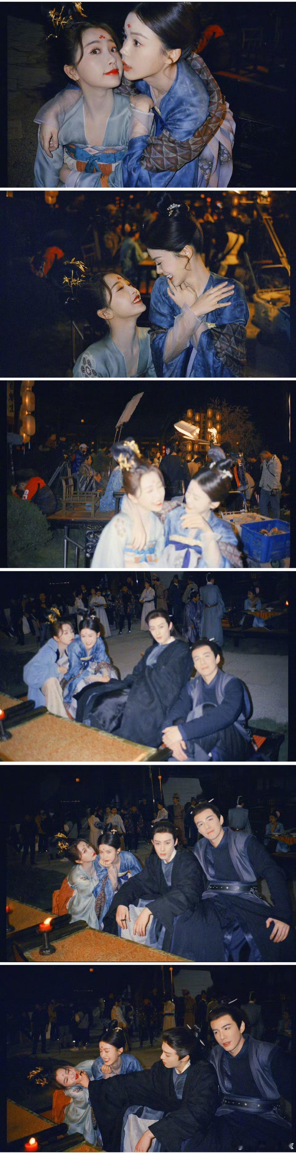 虞书欣从苍兰诀就用胶片拍群像了  虞书欣满分女 