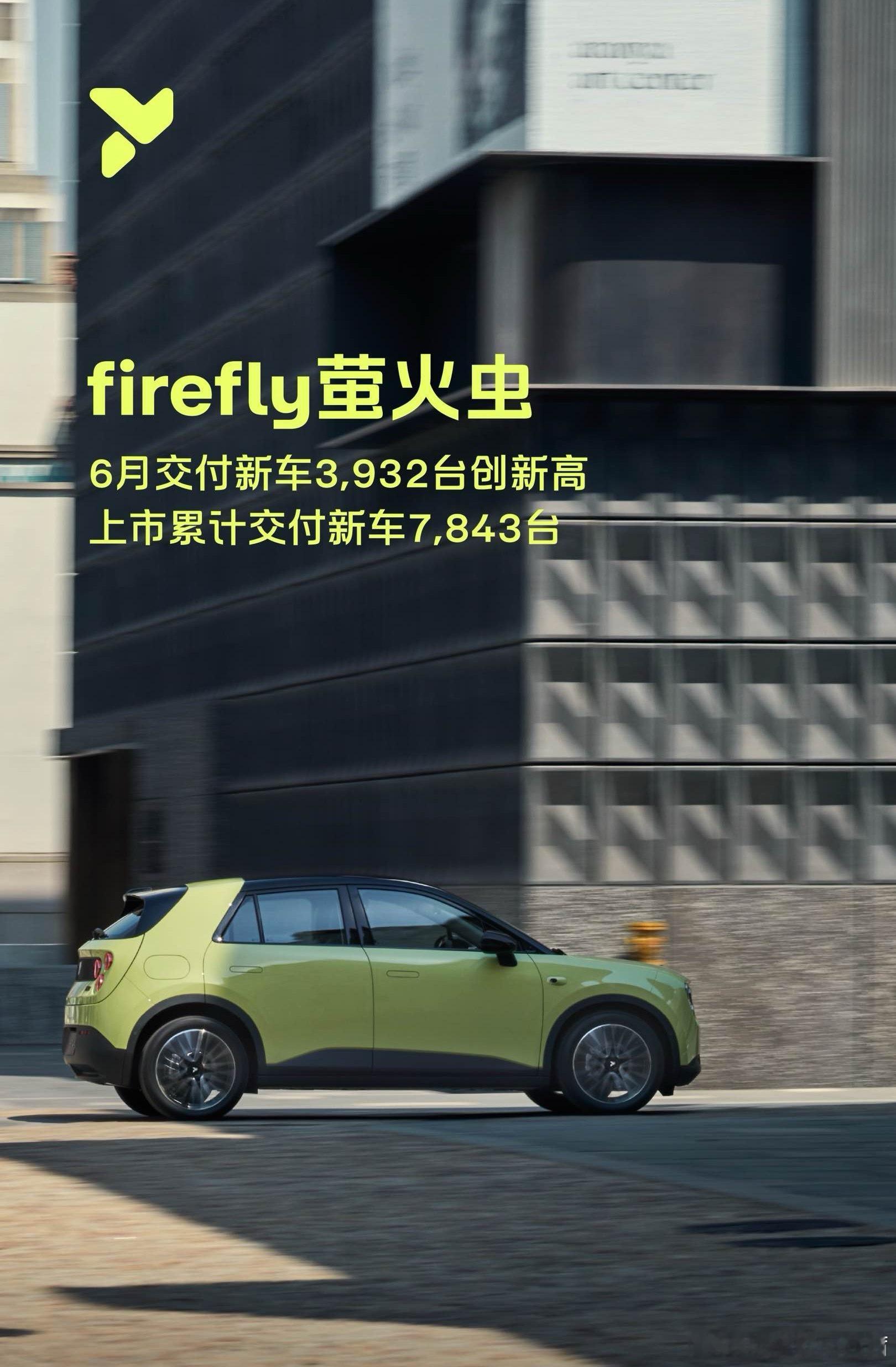 之前firefly萤火虫5月的销量超过了MINI和Smart的总和[憧憬]现在6