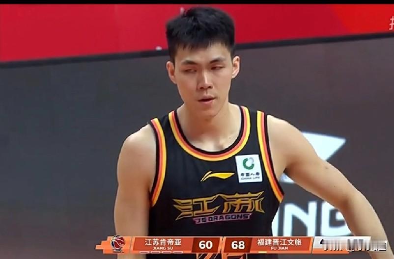 末节之王！CBA江苏不敌福建，庞峥麟13分+2板+4助+2帽，9中3，第四节一到