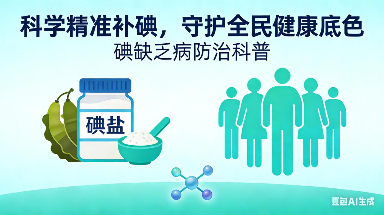 科学精准补碘，守护全民健康底色
 
国家多部门联合发布碘缺乏病科学精准防控行动方