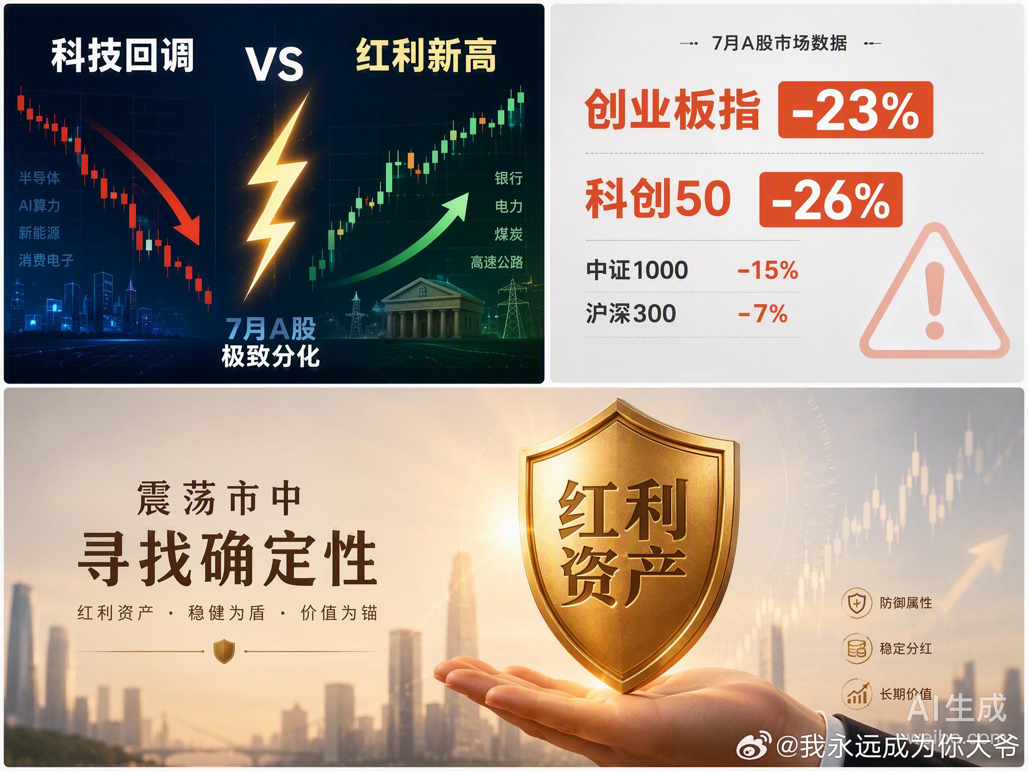 韩股暴涨熔断7月A股收官，这行情真是让人五味杂陈。📉月初还在为科技股的狂欢兴奋