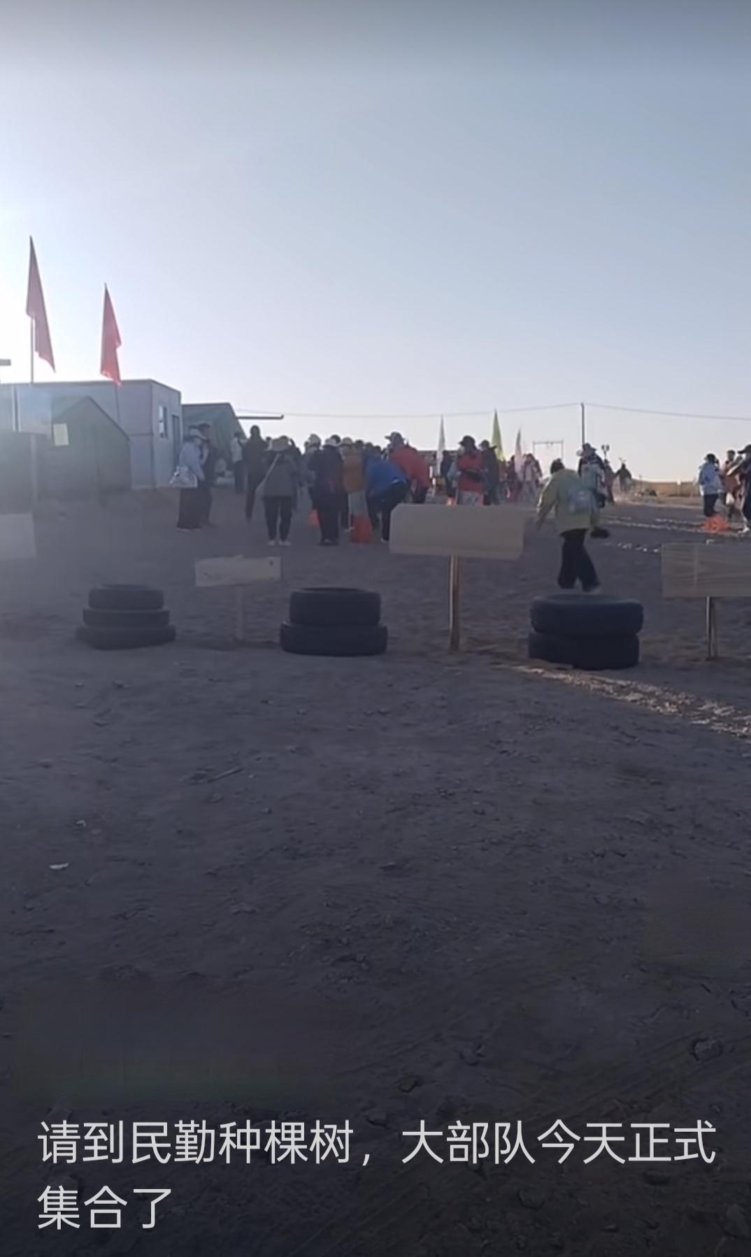 欢迎社会各界人士来民勤种棵树欢迎来民勤，共赴一场种绿沙漠的春日之约

这里是钉在