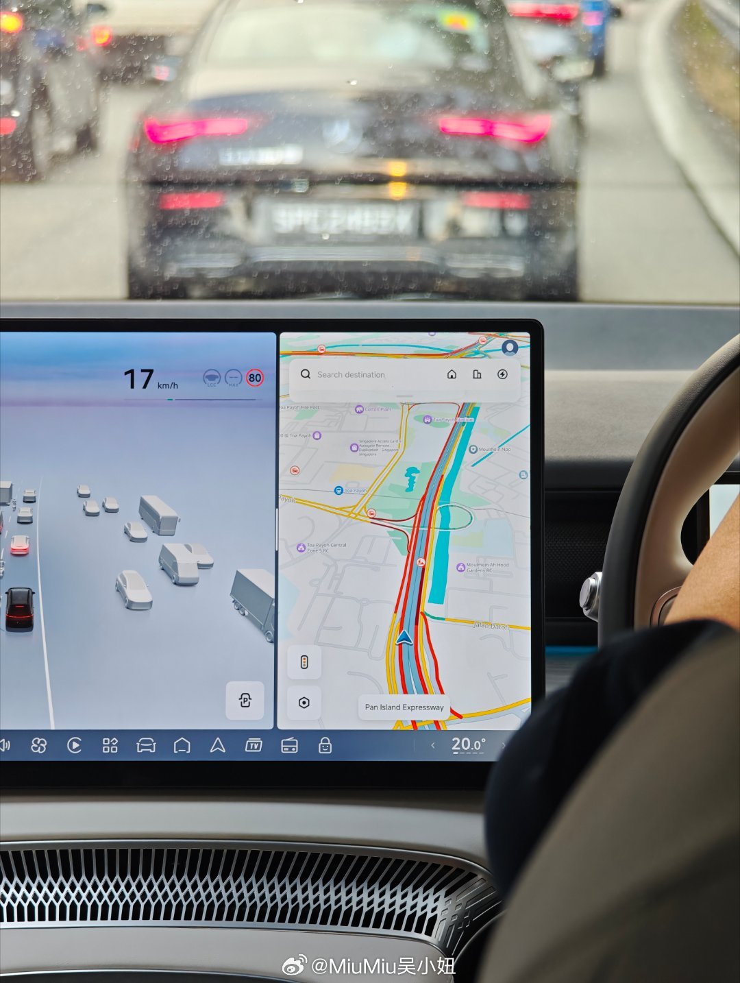 感受了一把新加坡下班高峰期~十几公里走了将近一小时太恐怖了骑自行车感觉会比较快一