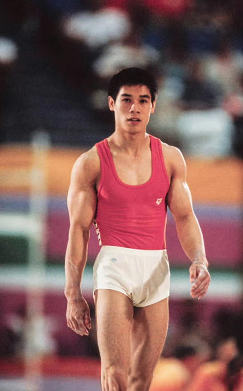 八十年代体操王子李宁的颜值巅峰时期