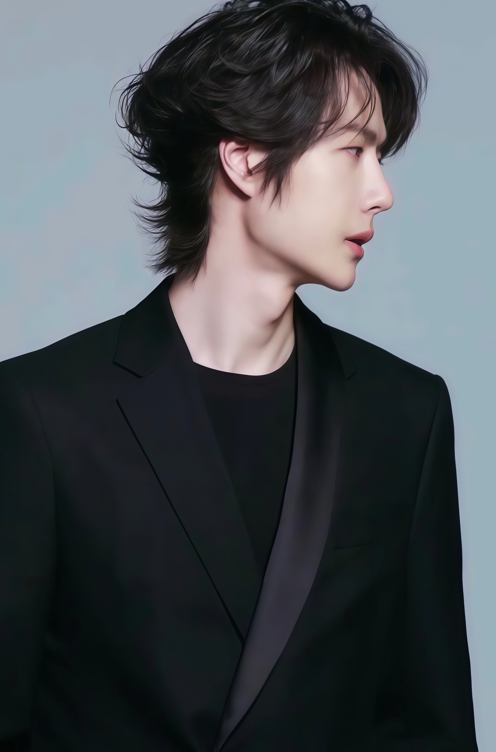 博君一肖[超话]         今天是黑与白的变奏   -----------