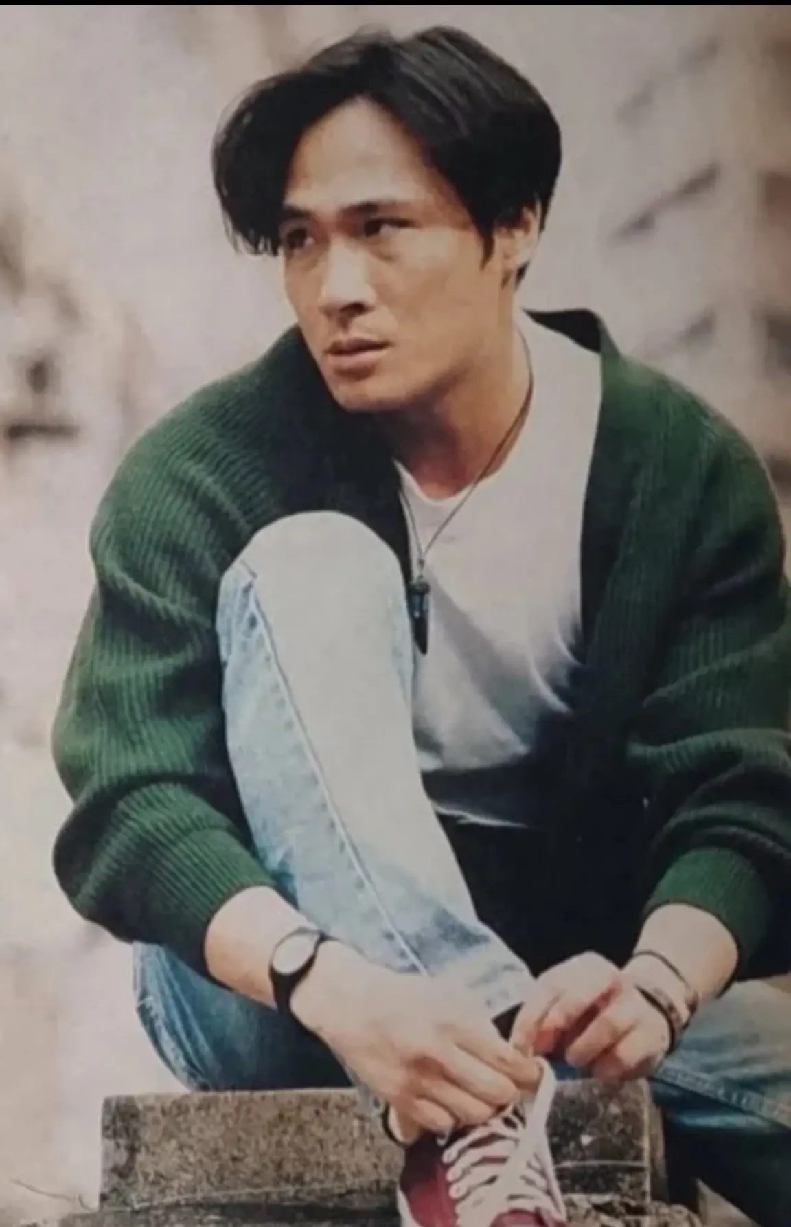 考古早年吴镇宇。年少不知吴生好！