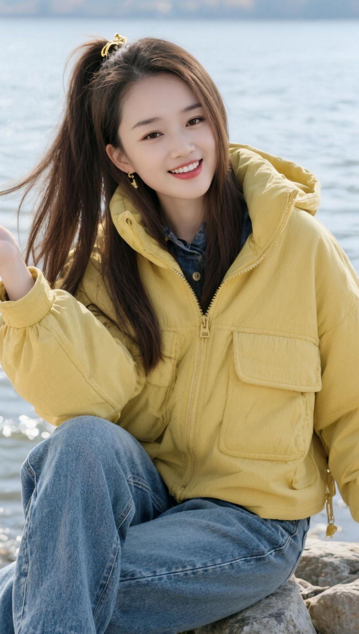 心已经开始佛系，怎么开心怎么来 ，任何不舒服的关系，都避而远之…AI湖畔生活照