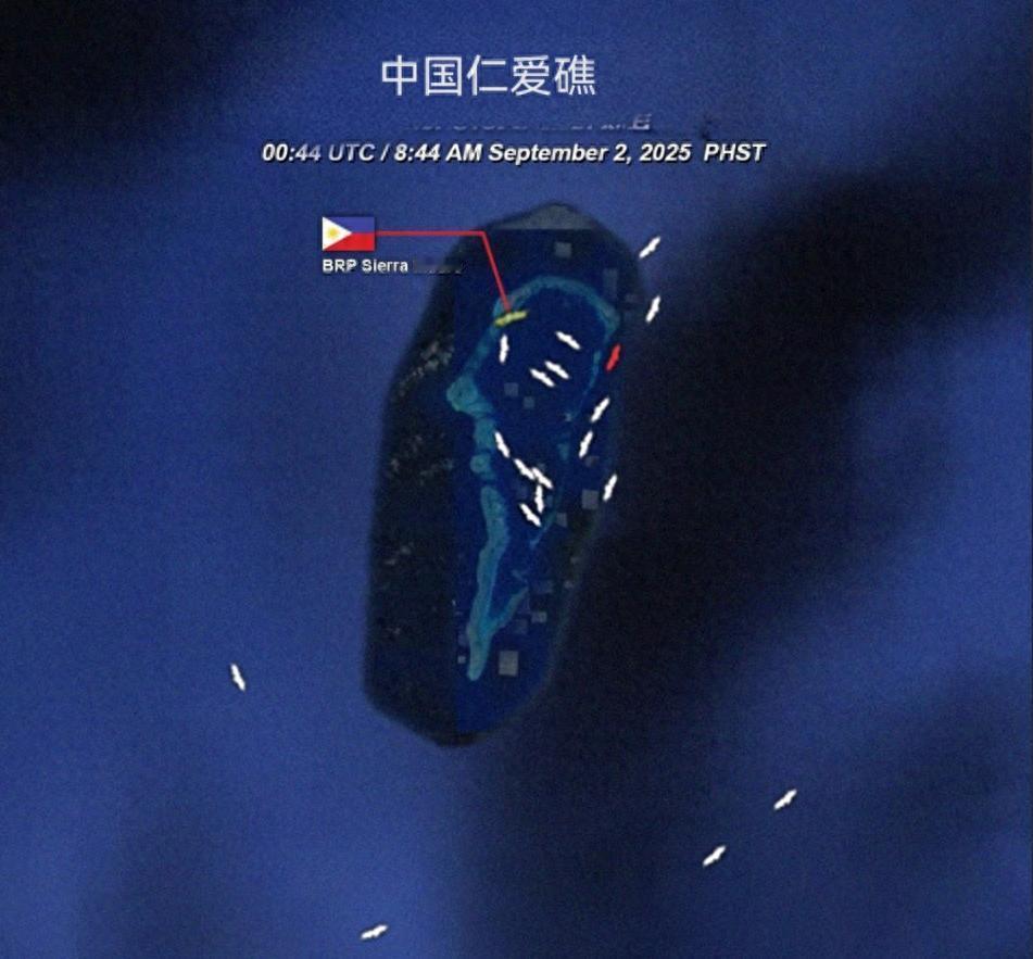 菲方增援龟缩回本土后，仁爱礁还在加压，中菲兵力对比来到19:1


9月2日，西