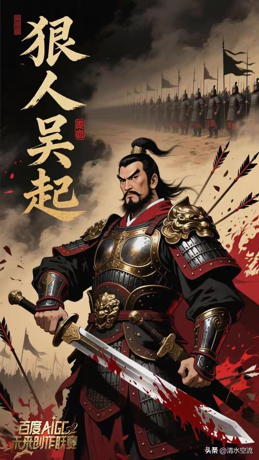 兵家亚圣一一吴起：战国名将的辉煌与悲歌

吴起，战国时代卫国左氏（今山东定陶）人