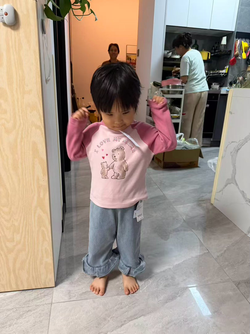 很喜欢念宝穿 gap！活力小朋友的感受！萌娃养成记宝宝成长记录 ​​​
