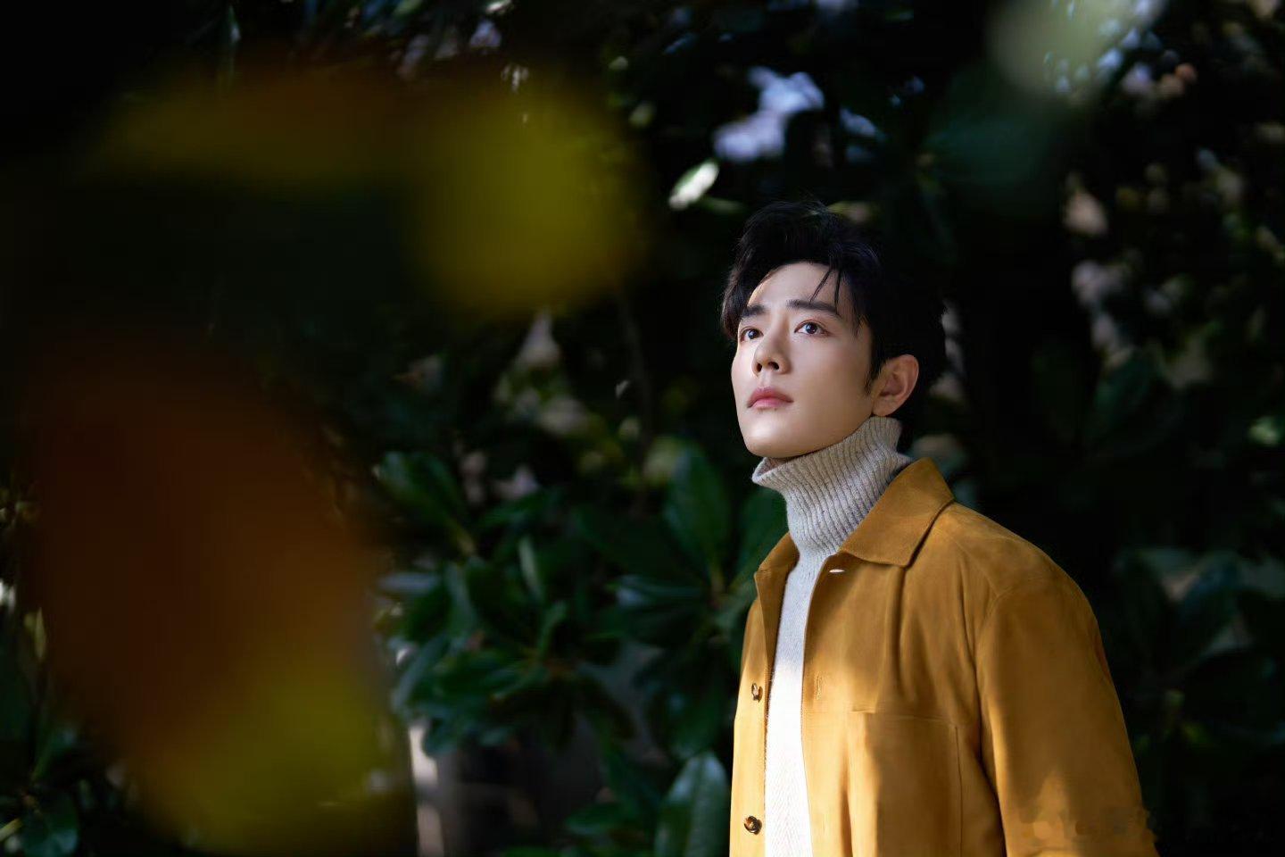 肖战米兰看秀造型，很好看，TODS老钱诠释的很好 