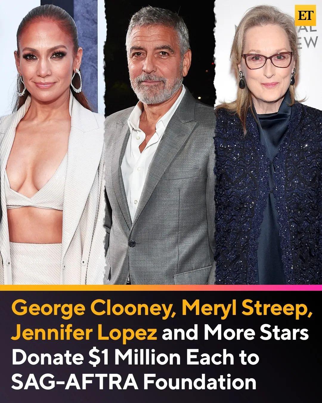 好莱坞一些收入最高的演员正在向 SAG-AFTRA 的紧急财政援助计划捐款，以支