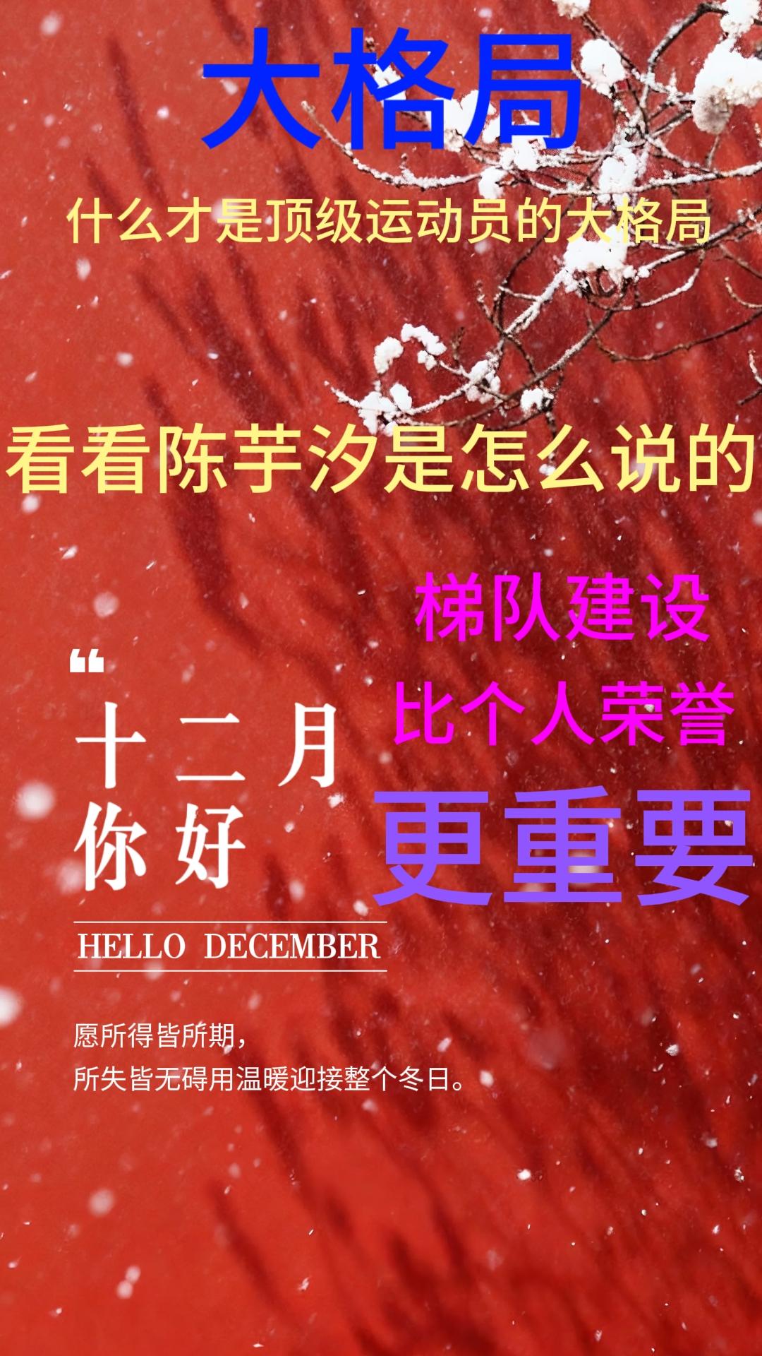 陈芋汐心怀家国，格局开阔，始终以跳水项目发展为重，坦言梯队建设远胜个人荣誉。赛场