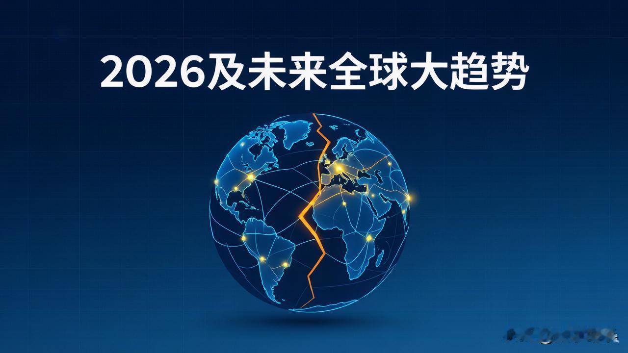 2026，世界站在岔路口！最新《全球大趋势报告》出炉，创业者不看真的会掉队。
