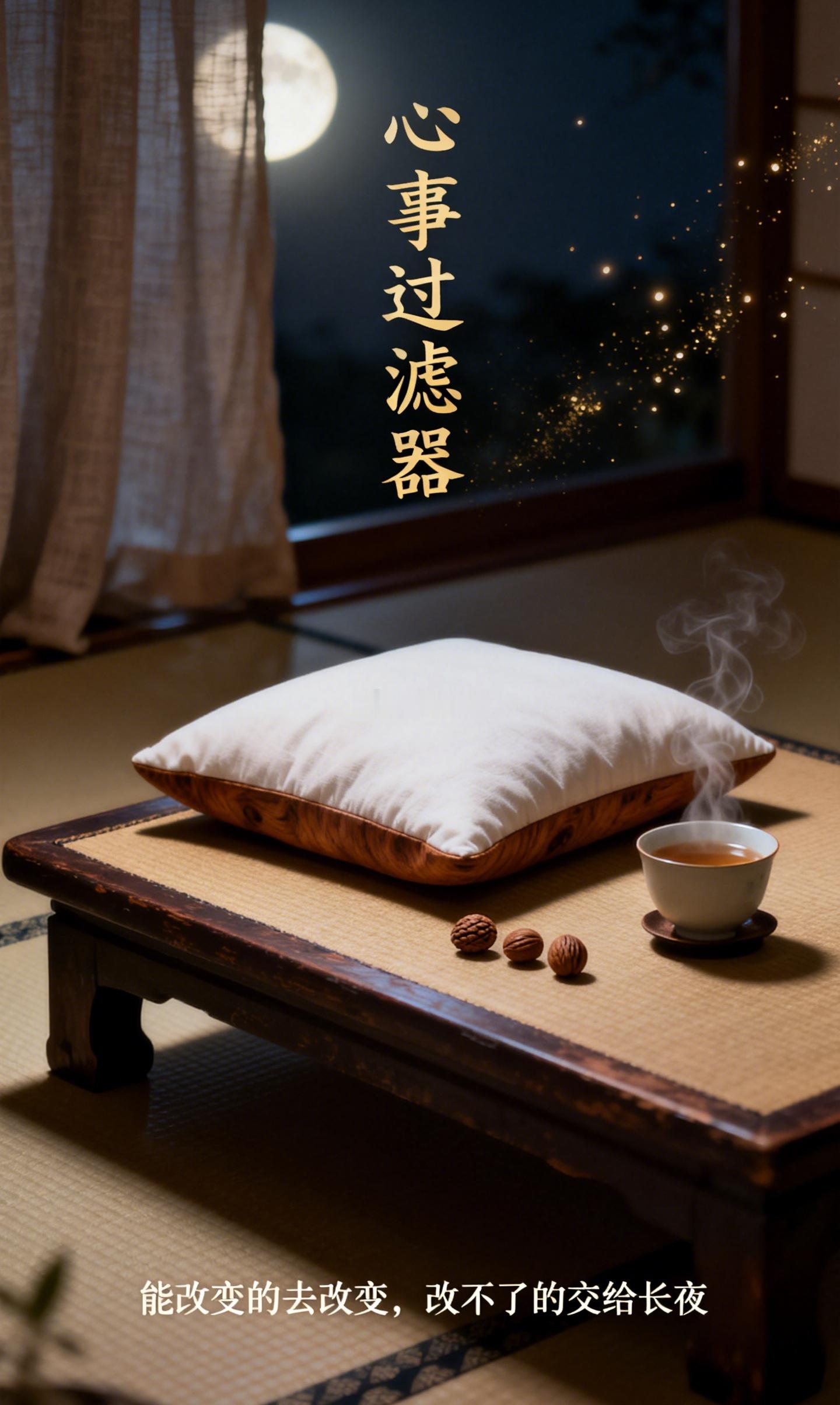 心里装了事，连枕头都好像变硬了，这种翻来覆去的夜最伤人。遇到这样的时刻，奶奶想起