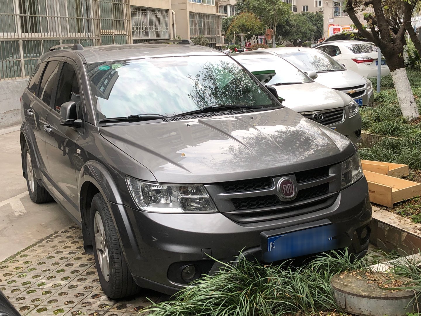 汽车汽车街拍我与汽车的日常菲亚特菲跃 菲亚特菲跃 安康