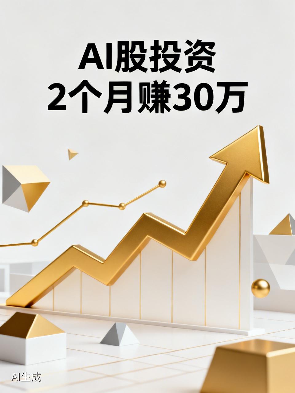 00后股民全仓AI股2个月赚30万 00后股民全仓AI股2个月赚300万，这消息