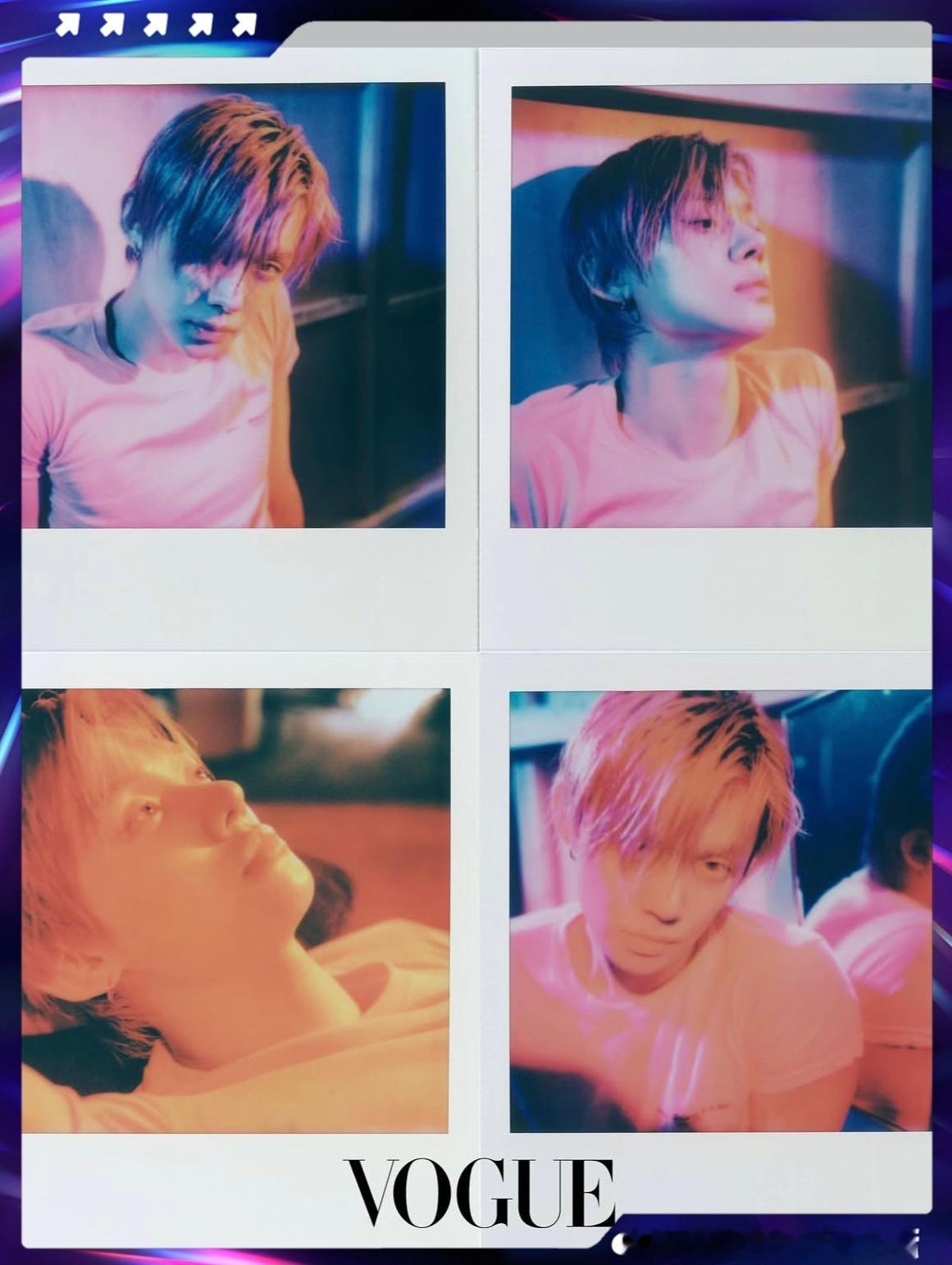 崔然竣 X VOGUE Korea📷光影氛围感特别到位的一组图崔然竣