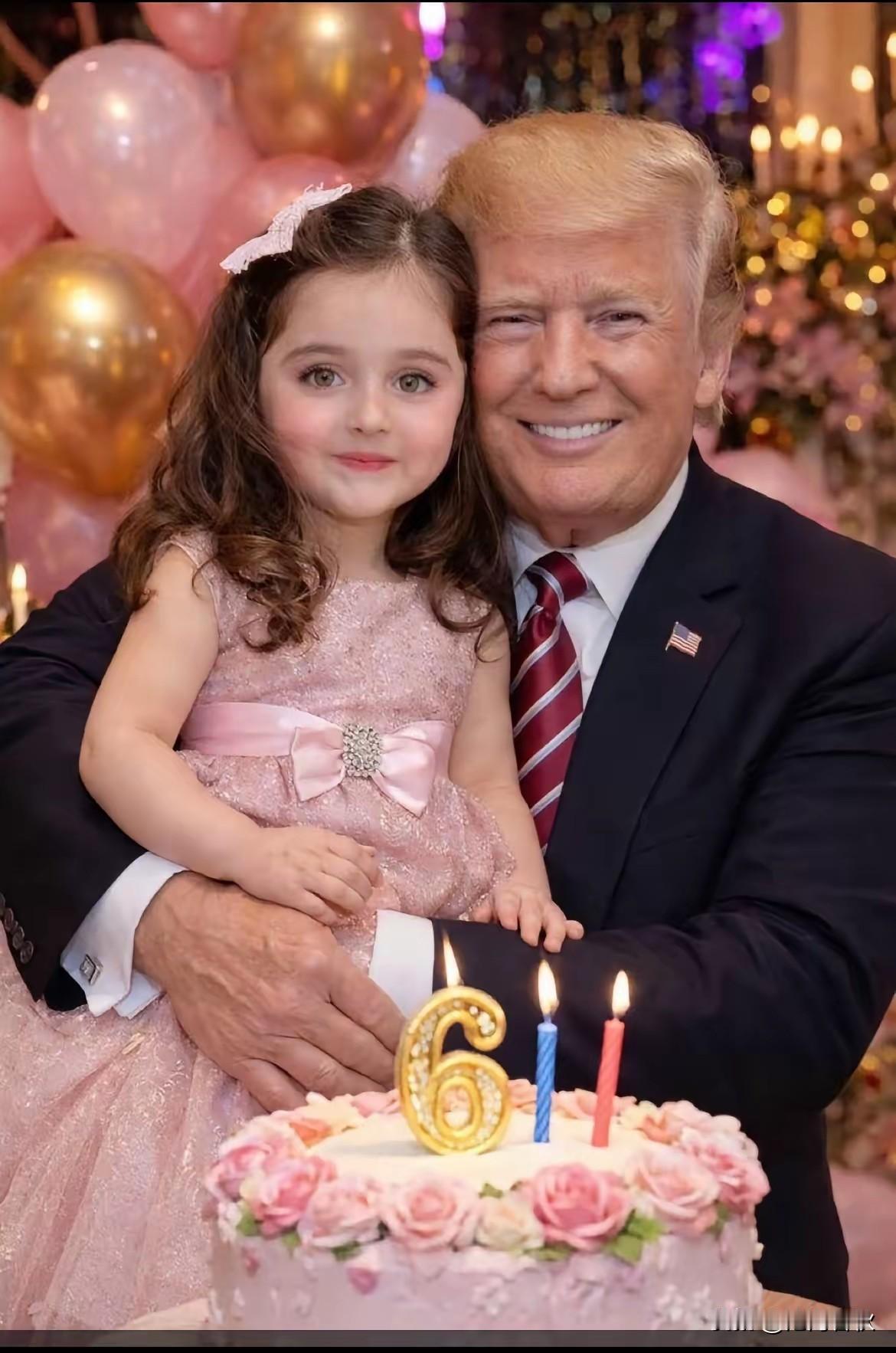 被老特的孙女惊艳到了
美翻了