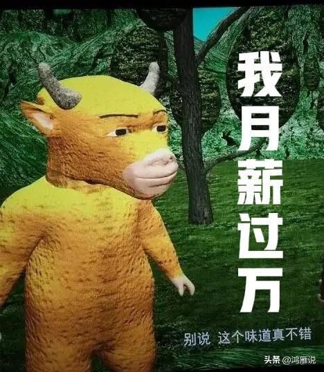 有一个词汇是幸运者偏差，大多数人都是月薪三千到五千，说明你是底层打工人，如果你觉