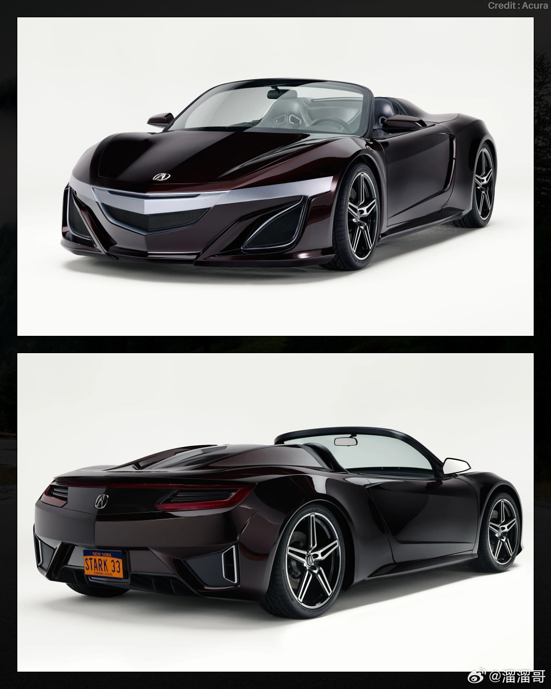 讴歌近期宣布，为钢铁侠特别打造的NSX Roadster，计划在2026年进行慈