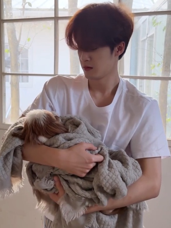 不对啊，我现在应该也在老公的怀里啊