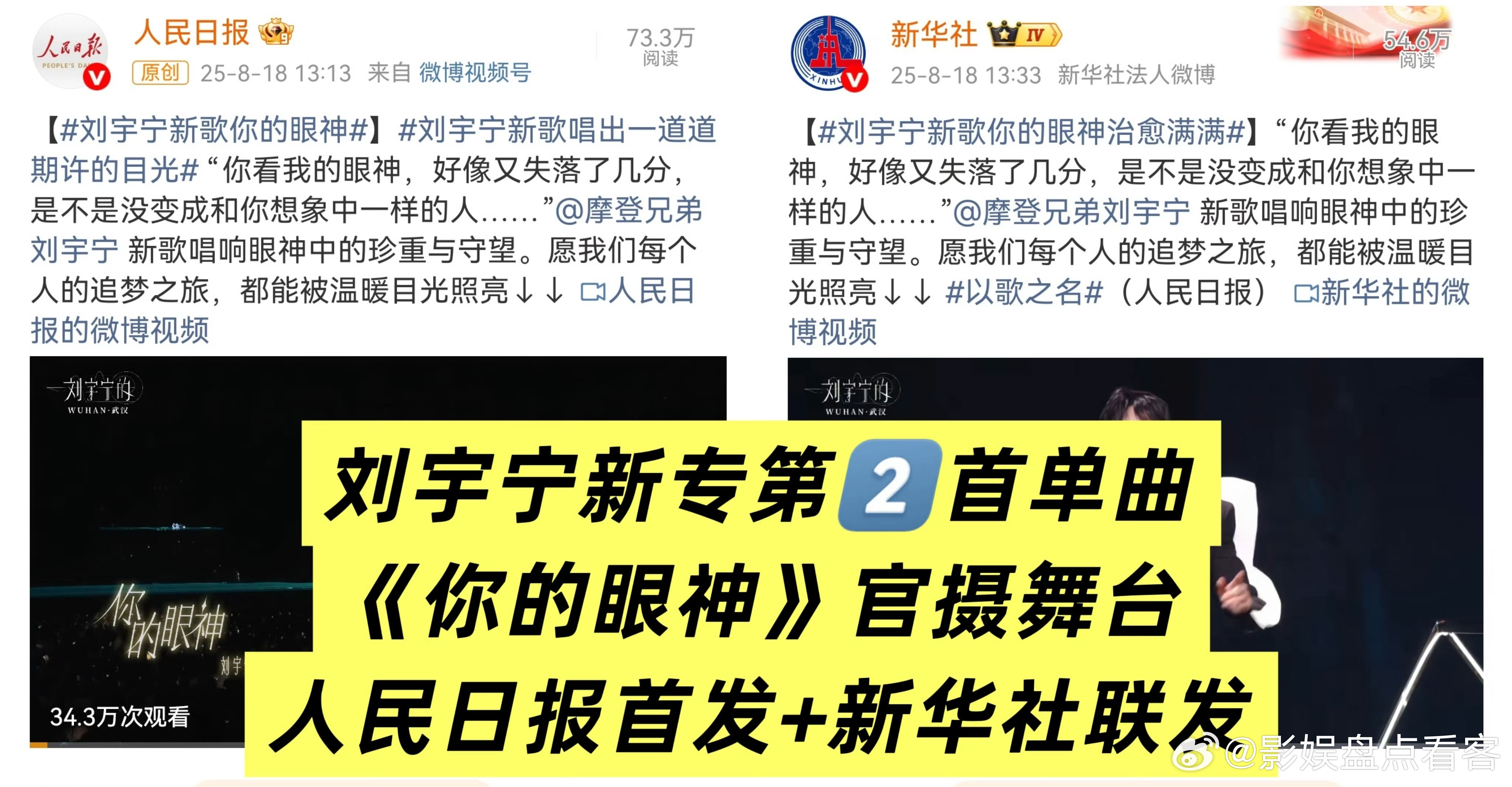 刘宇宁新歌你的眼神昨天又又又被管/媒首发了根正苗红具象化全方位受欢迎🔥🔥 ​