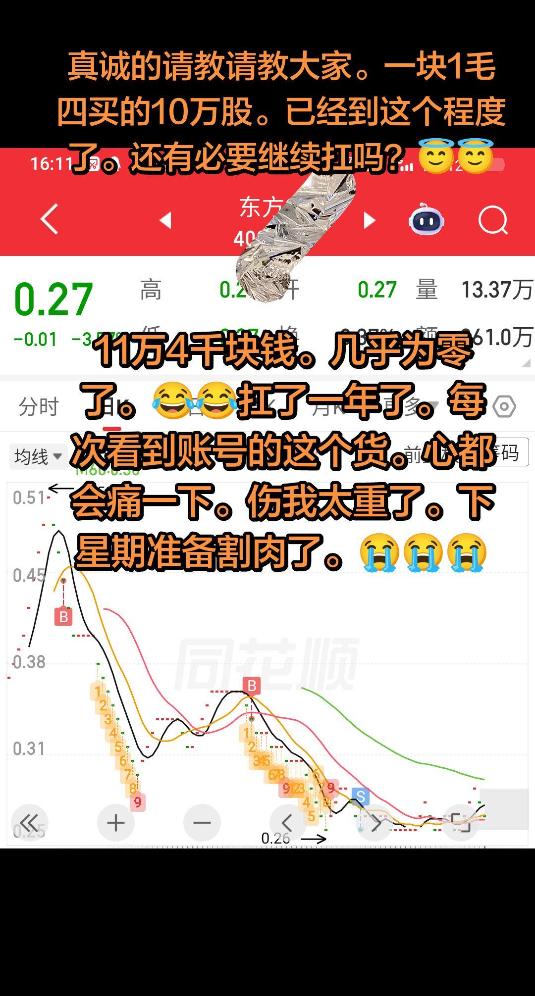 是时候该做个了断了。心真的很痛。