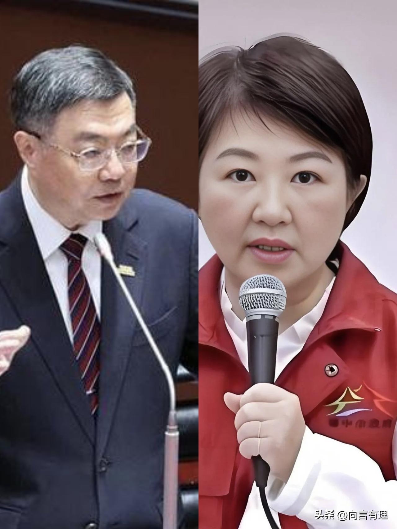 卓荣泰捧卢秀燕，以为自己是榜样，其实是靶子。蒋万安的两难，跟卢秀燕，得罪郑丽文，