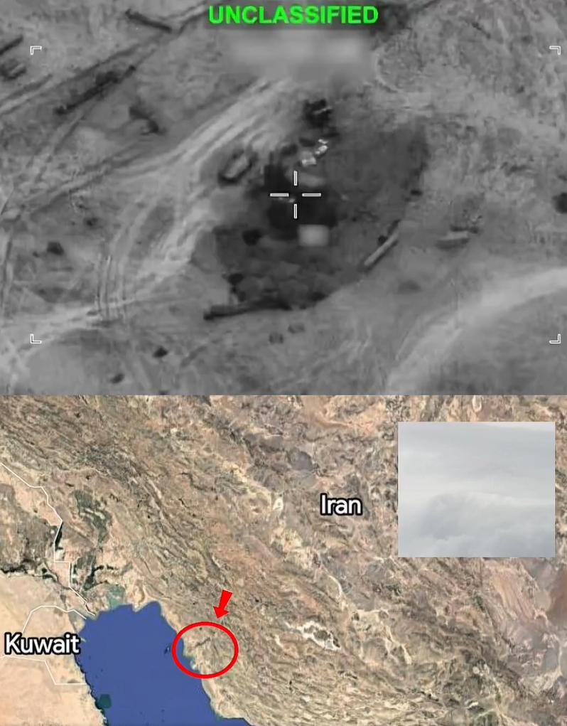 美国中央司令部（CENTCOM）发布了高清黑白打击视频，记录了最新一轮针对伊朗军