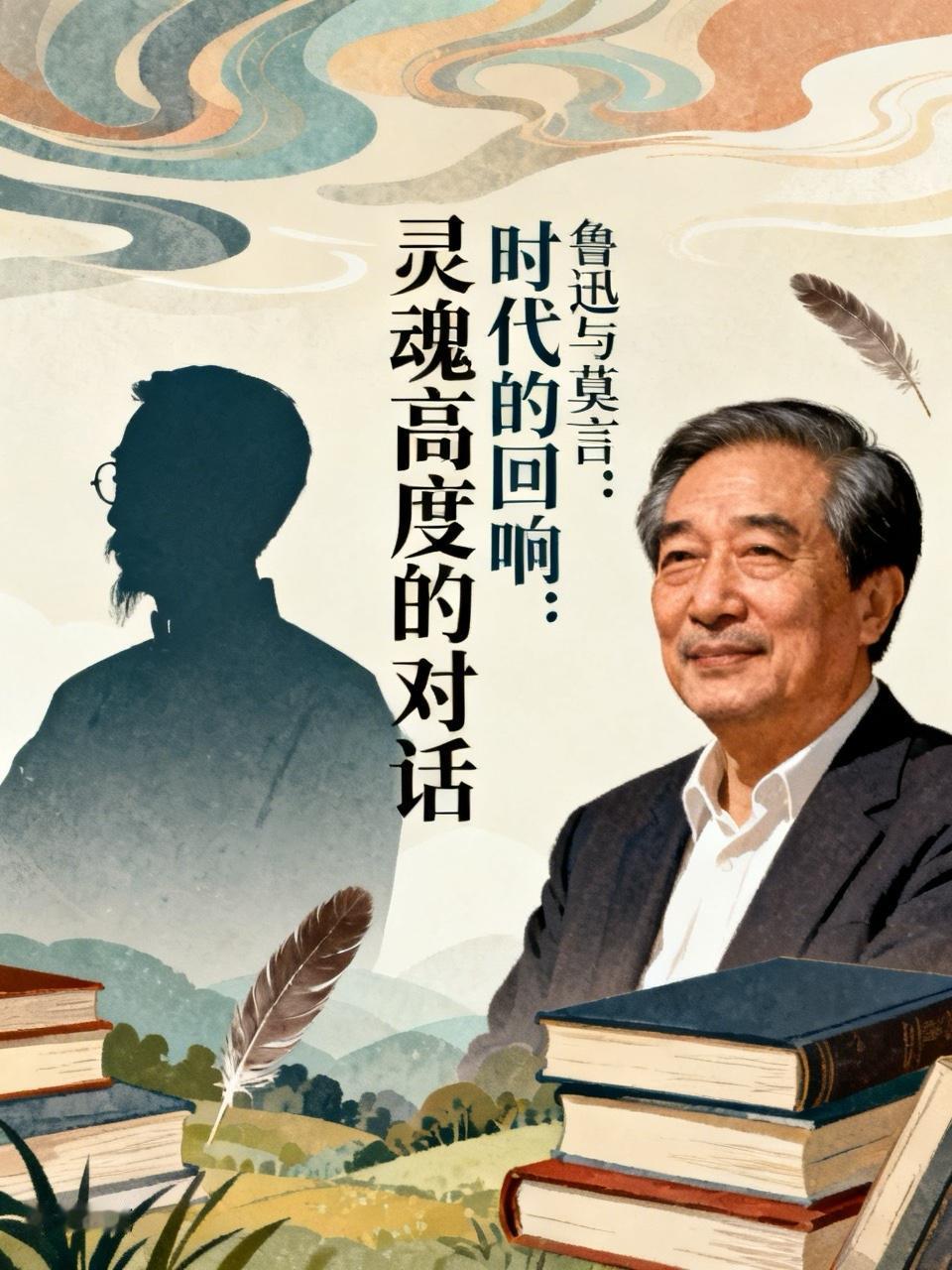 鲁迅和莫言，差的不只是体重

聊个闲天：鲁迅离开九十年了，莫言还活蹦乱跳。俩人放